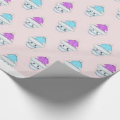 Mooie Winter Kittens Cadeaupapier (Hoek)