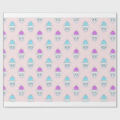 Mooie Winter Kittens Cadeaupapier (Vlak)