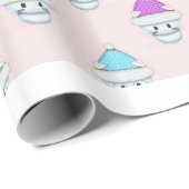 Mooie Winter Kittens Cadeaupapier (Rol Hoek)