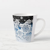 Mooie Winter Latte Mok! Mok (Rechts)