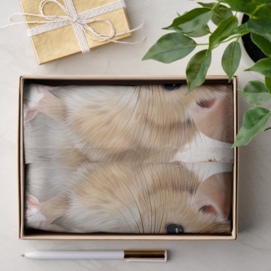 Mooie Winter Muizen Decoupage Tissue Paper Tissuepapier (Geschenk)