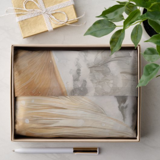 Mooie Winter Palominos Decoupage Tissue Papier (Geschenk)