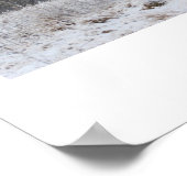 Mooie Winter Poster! Poster (Hoek)