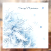 Mooie winter vorst kerst raamsticker (Vel 2)