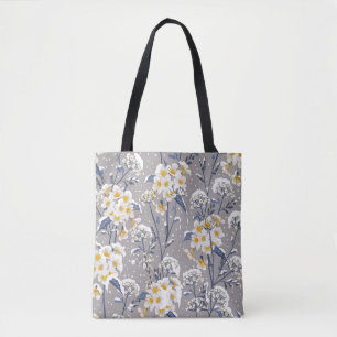 Mooie winterbloei in de sneeuwwand tote bag