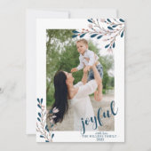 Mooie Winterbloemen | Foto  Feestdagenkaart (Voorkant)