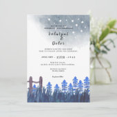 Mooie winterfeestkaart kaart (Staand voorkant)