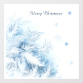 Mooie Wintervorst Kerstmis Raamsticker (Vel)