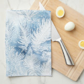 Mooie Wintervorst Kerstmis Theedoek (Quarter Fold)