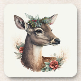 Mooie winterwinter/Feestdagen met kerstOnderzetter Bier Onderzetter