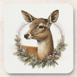 Mooie winterwinter/Feestdagen met kerstOnderzetter Bier Onderzetter