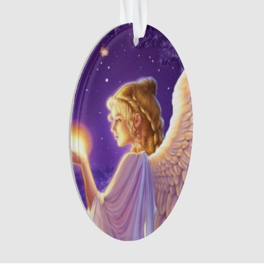 Mooie Wishing Angel ornament (voorkant)