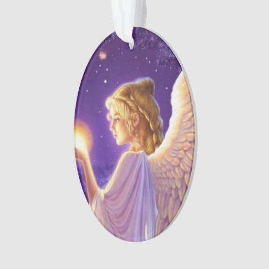 Mooie Wishing Angel ornament (voorkant)