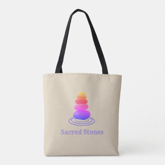 Mooie wishingstonen tote bag (Achterkant)