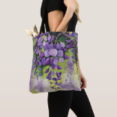 Mooie wisterbloemen in de Waterverf Tote Bag (Dichtbij)