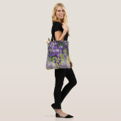 Mooie wisterbloemen in de Waterverf Tote Bag (Op model)