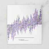 Mooie Wisteria boom minimalist Plaatskaartje (Buitenkant ongevouwen)