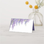 Mooie Wisteria boom minimalist Plaatskaartje (Achterkant)