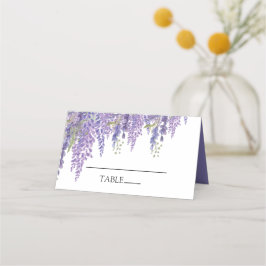 Mooie Wisteria boom minimalist Plaatskaartje