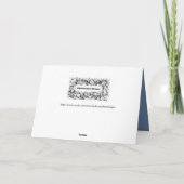 Mooie Wit Blauw Zwarte Sunset Vaderdag Kaart (Achterkant)