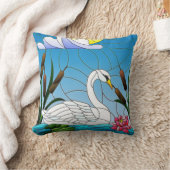 Mooie Wit zwaaien bij een hond met Reed Kussen (Deken)