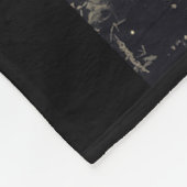 Mooie Witch Gothic Fantasy Vampire Moonlight Fleece Deken (Hoek)