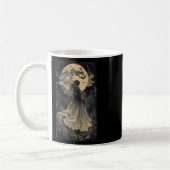 Mooie Witch Gothic Fantasy Vampire Moonlight Koffiemok (Links)