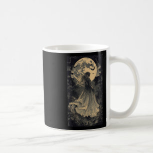 Mooie Witch Gothic Fantasy Vampire Moonlight Koffiemok
