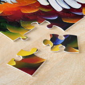 Mooie witte adelaar in Poster voor het schilderen  Legpuzzel (Zijkant)