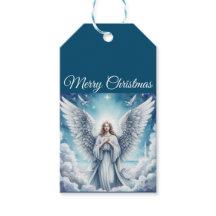 Mooie witte beschermengel