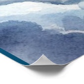 Mooie witte beschermengel poster (Hoek)