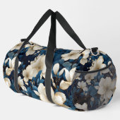 Mooie witte bloem plunjezak (Rechterhoek)