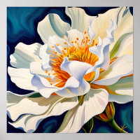 Mooie witte bloem