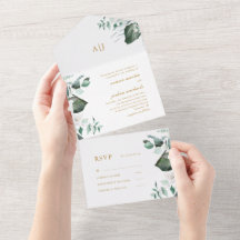 Mooie witte bloemen en groen bruiloft