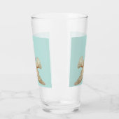 mooie witte duif glas (Links)