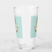 mooie witte duif glas (Rechts)