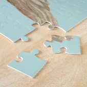 mooie witte duif legpuzzel (Zijkant)
