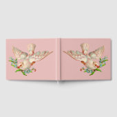 mooie witte duif met takje in de bek gastenboek (Volledig)