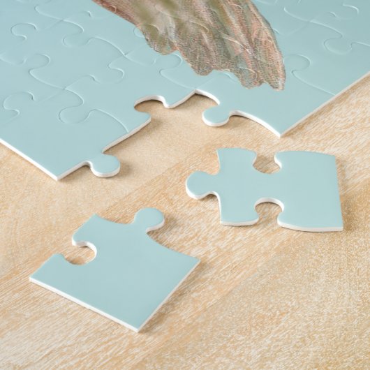 mooie witte duif puzzel (Zijkant)