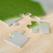 Mooie witte en rode bloemen legpuzzel (Zijkant)