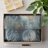 Mooie Witte Hert Cyanotype Afdrukken Tissuepapier (Geschenk)