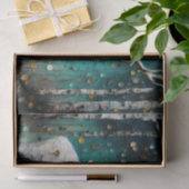 Mooie witte herten decoupage tissuepapier (Geschenk)