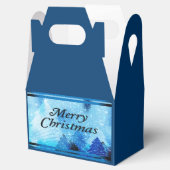 Mooie, witte kerst bedankdoosjes (Geopend)