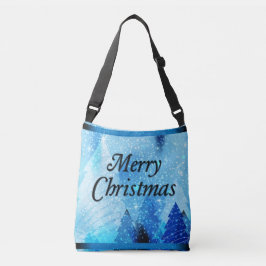 Mooie witte kerst crossbody tas