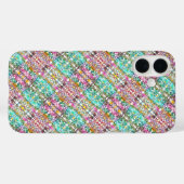 Mooie witte kleurrijke bloemen Case-Mate iPhone ho Case (Achterkant (horizontaal))