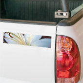 Mooie Witte Lelie Bumpersticker (Op Truck)