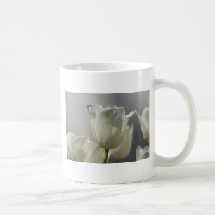 Mooie Witte Lentetulpen Koffiemok