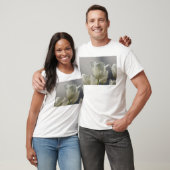 Mooie Witte Lentetulpen T-shirt (Unisex)