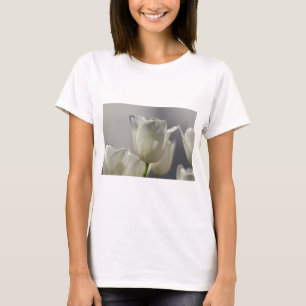 Mooie, witte lentetypes t-shirt