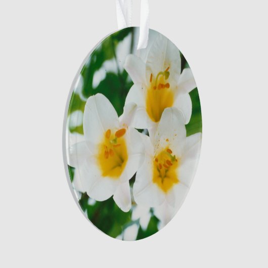 Mooie witte leugens - Lilium candidum Ornament (voorkant)